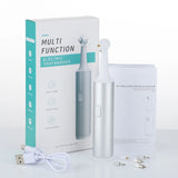 Electric Ultrasonic Teeth Cleaner – Dental Plaque Remover, Tartar & Stain Polisher with Oral Irrigator Whitening Kit