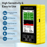 BR-9C-XR-3 Pro 2-in-1 Handheld Digital Display Electromagnetic Radiation Nuclear Detector EMF Geiger Counter Accurate Tester