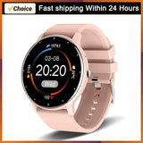 LIGE 2025 Smart Watch – Waterproof Fitness Tracker with Heart Rate Monitor for Women & Men, Compatible with Android & iOS