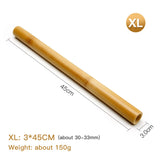 Natural Bamboo Massage Stick Wood Therapy Stick Gua Sha Massage Wood Therapy Tools for Body Contour Cupping Gua Sha Massager