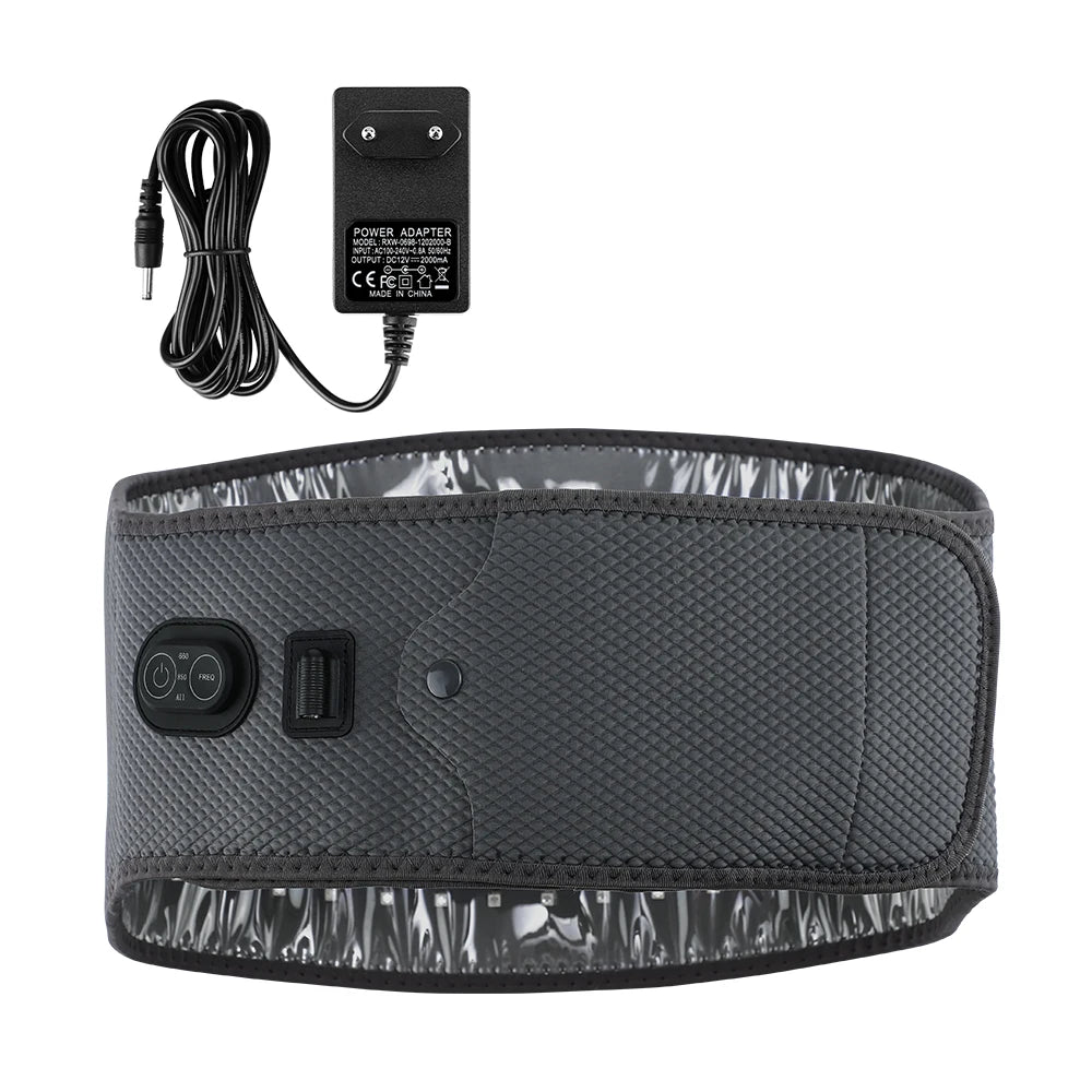 LED Red Light Therapy Waist Belt – 120 LEDs with 660nm & 850nm Near Infrared for Pain Relief & Muscle Recovery