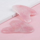 1pc Heart Shape SPA Massage Beeswax Gua sha Scraping Massage Scraper Face Massager Acupuncture Guasha Board Massager for Face