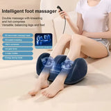 Kneading Relax Electric Foot Leg Massager Heated Roller Super Big Deep Tissue Shiatsu Calf Relieve Stress Care Foot Machine Tool