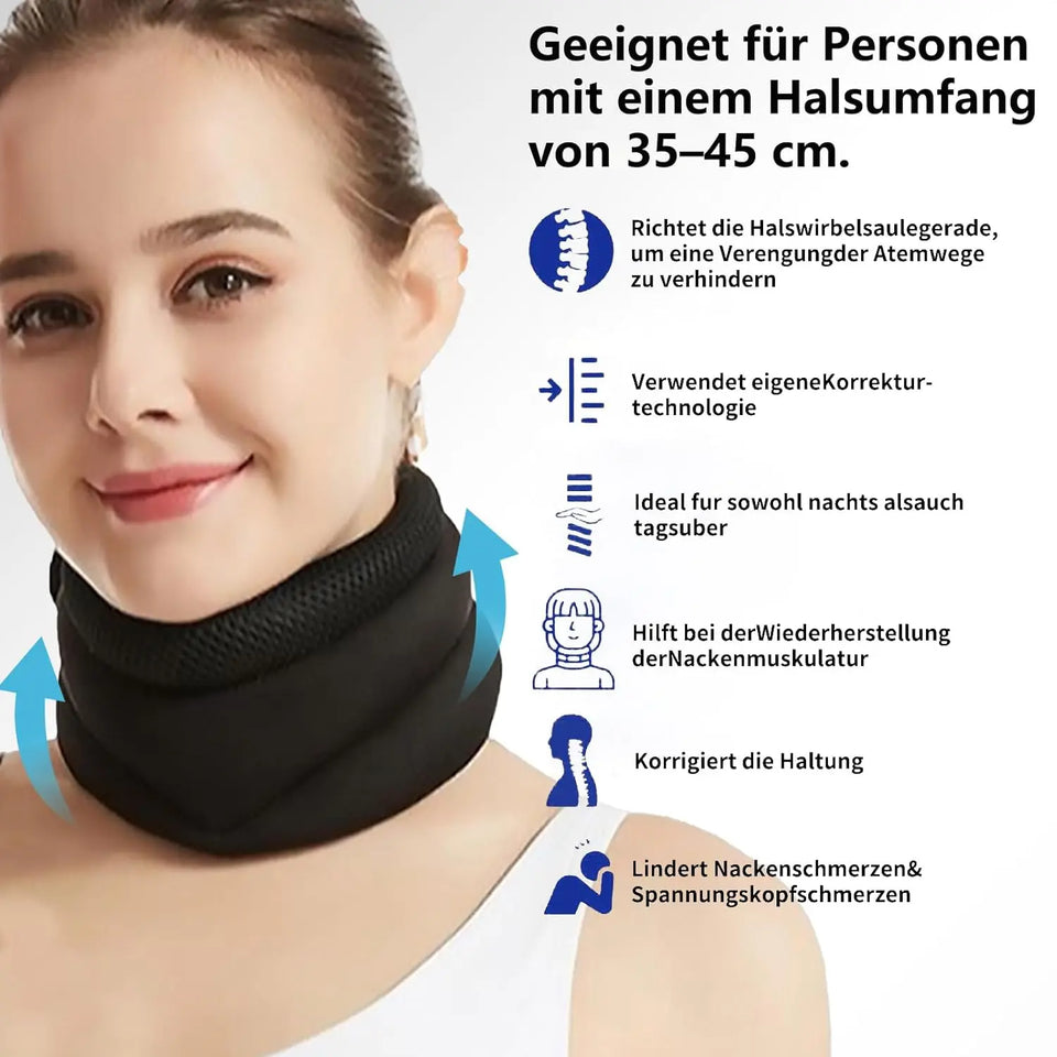 Anti-Snoring Neck Brace – 3D Foam Neck & Shoulder Support for Pain Relief and Relaxation