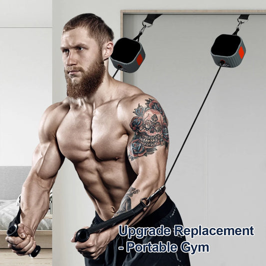 Fitness Pump Adjustable Resistance Rowing Machine – Strength Training Puller with Counter for Home Gym