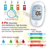4-in-1 Blood Test Strips for PM800 Meter – Glucose, Ketone, Uric Acid & Hemoglobin
