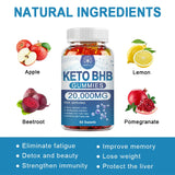 BHB Keto Gummies for Weight Loss – Slimming Support for Men & Women, Body Shape Management & Detox