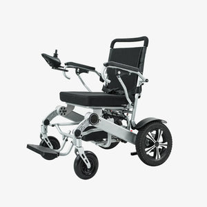 Lightweight Foldable Electric Wheelchair for Adults – Portable All-Terrain Motorized Chair, 264 lbs Capacity