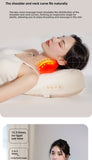 Trapezius Electric Massage Pillow For Neck and Shoulder Wireless Car And Home Massager Heat Waist Leg Cervical Shiatsu Kneading