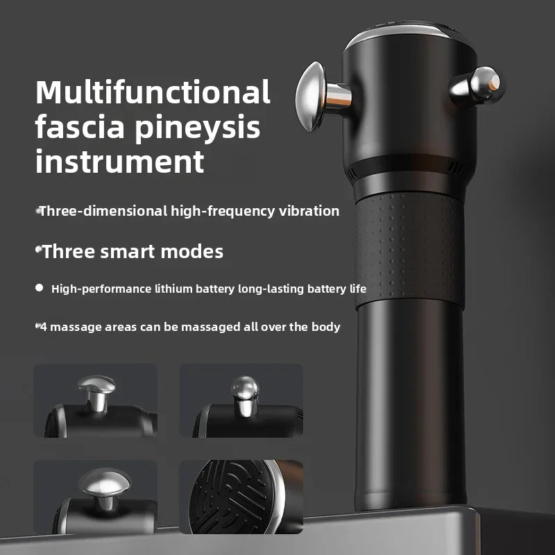 High-Frequency Fascia Massage Gun – 3-Speed Full Body Muscle Relaxation Tool