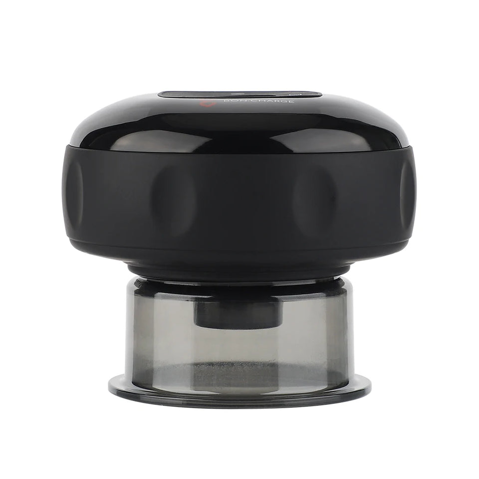 Electric Vacuum Cupping Massager Anti-Cellulite Suction Cups Heating Guasha Fat Burning Skin Scraping Body Slimming