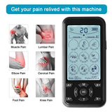 36 Mode Electric EMS Muscle Stimulator Tens Massager Acupuncture Body Massage Pulse Therapy Slimming Machine Electrostimulator