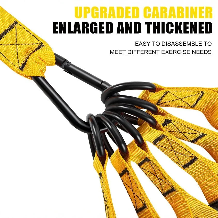 300 lbs Heavy-Duty Resistance Bands with Handles – Strength Training & Physiotherapy Exercise Strap