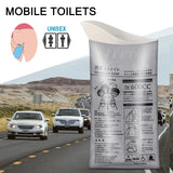 Disposable Emergency Urine Bags 600ml – Portable Travel Toilet for Men, Women & Kids (4–40pcs)