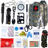 Tactical First Aid Kit – Compact IFAK Medical Bag for Car, Camping, Survival & Self-Defense | EDC Emergency Pouch