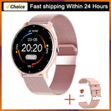 LIGE 2025 Smart Watch – Waterproof Fitness Tracker with Heart Rate Monitor for Women & Men, Compatible with Android & iOS