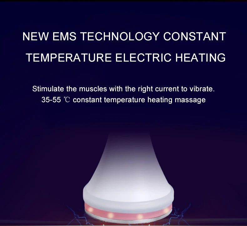 Electronic Muscle Massager with Constant Temperature Heating – Physiotherapy Device