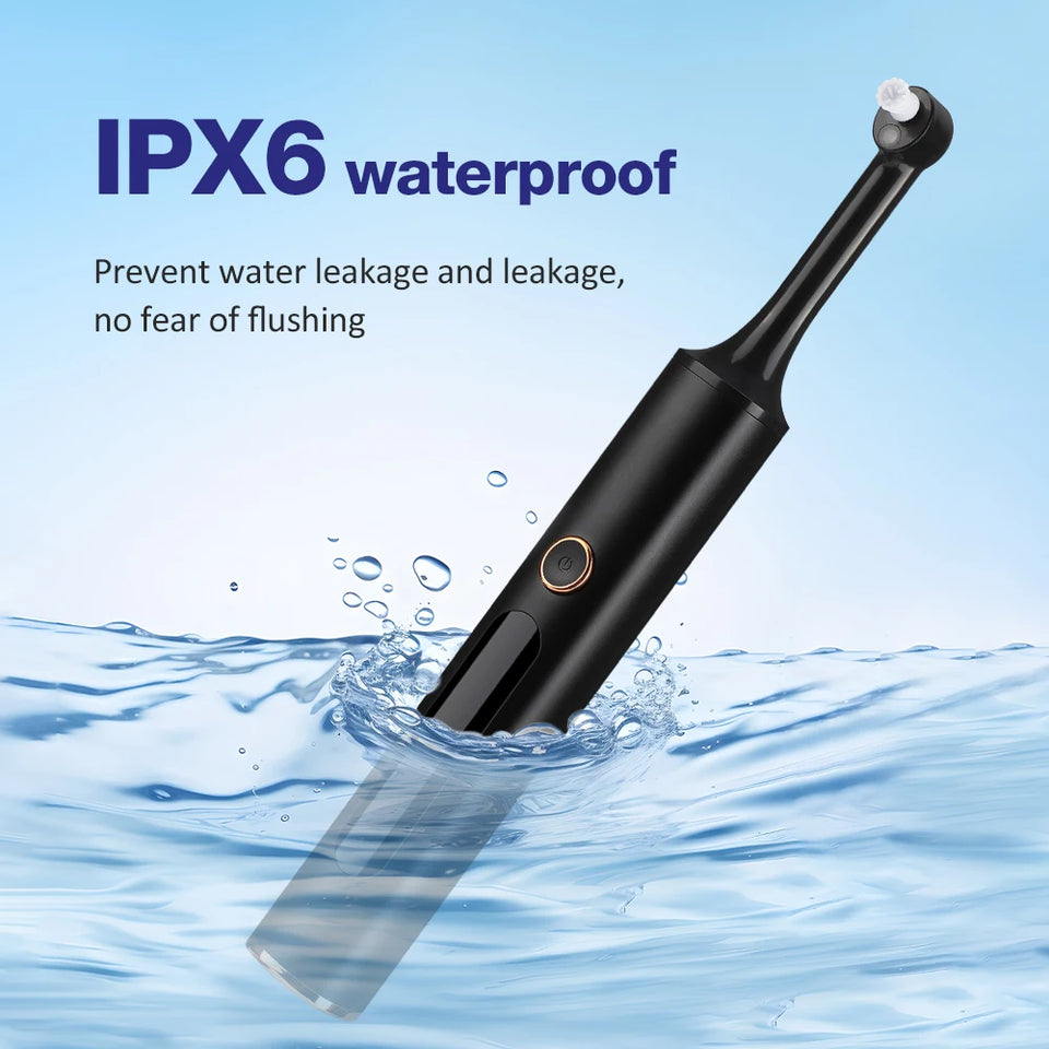 Electric Ultrasonic Teeth Cleaner – Dental Plaque Remover, Tartar & Stain Polisher with Oral Irrigator Whitening Kit