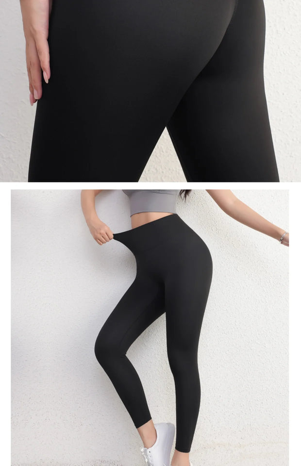 2024 Seamless Peach-Lift Yoga Pants – High-Waist Breathable Fitness Leggings for Women