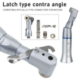 Dental Low-Speed Handpiece Kit 203C – Air Motor (2/4 Hole) with Contra Angle & Straight Handpiece
