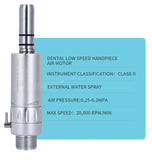 AZDENT Dental Low-Speed Contra Angle Handpiece – Latch Type, Fits E-Type Air Motors