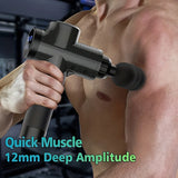 Fascial Massage Gun – Deep Tissue Percussion Massager for Muscle Recovery & Relaxation