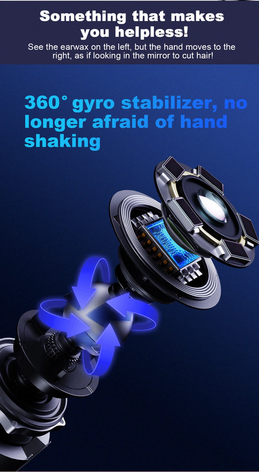 Bebird Note5 Smart Visual Ear Cleaner with Camera & Precision Tweezers – Mini Otoscope Earpick