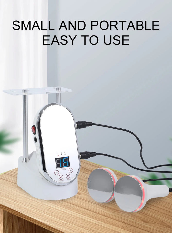 Electronic Muscle Massager with Constant Temperature Heating – Physiotherapy Device