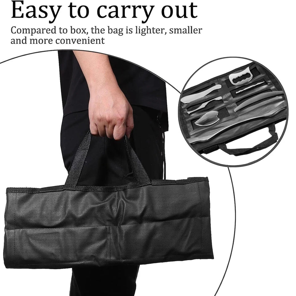 Stainless Steel Gua Sha Massage Tool Set – 1/4/7 Pcs for Full Body Acupoint Therapy