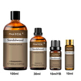 PHATOIL Natural Essential Oils – Vanilla, Peppermint, Bergamot & Eucalyptus (10ml/30ml/100ml)