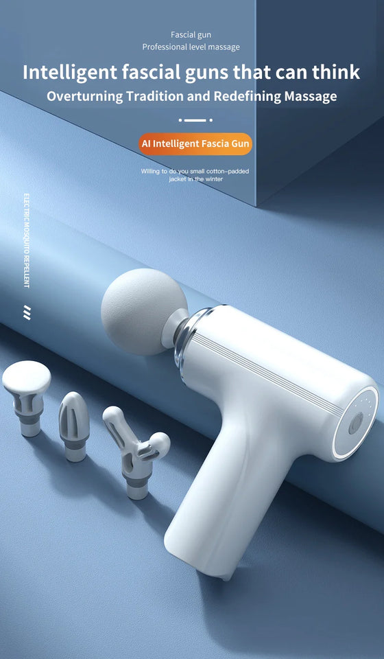 Mini Massage Gun – Wireless Deep Tissue Muscle Relaxation Massager