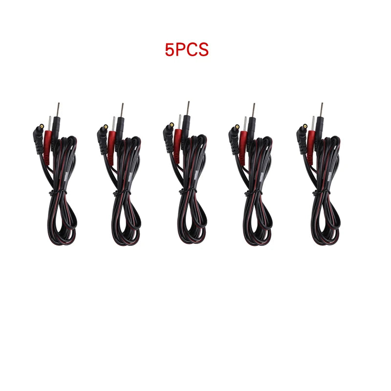 TENS Electrode Lead Wires with Standard Pin for EMS & Digital TENS Machines