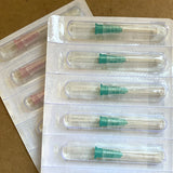 30G–34G Painless Transparent Syringe Needles – Clear Tip Caps & Injection Glue Applicators (1.5–6mm)