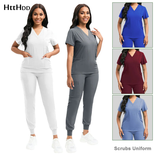 Wholesale Women’s Pediatric Nursing Scrub & Surgical Gown Set