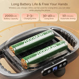 12-Head Fascia Massage Gun – High-Frequency Deep Tissue Muscle Massager