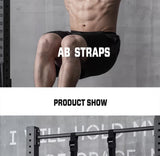 1 Pair Abdominal & Leg Muscle Hanging Sling Straps – Pull-Up Training for Horizontal Bars