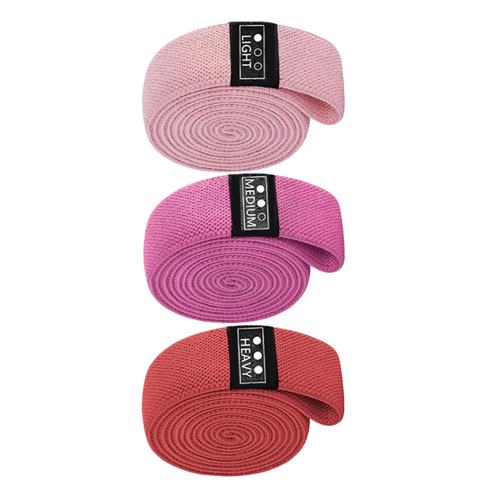 Long Resistance Bands – Stretch Workout Bands for Home Gym, Yoga, Pilates & Full-Body Training