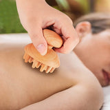 6-in-1 Wood Therapy Massage Roller – Lymphatic Drainage & Anti-Cellulite Massager