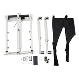 Electric Adjustable Patient Lift Transfer Chair – Foldable Handicap Shower & Commode Toilet Seat for Elderly Home Care