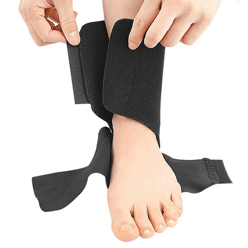 Adjustable Drop Foot Orthosis – Left & Right Ankle Sprain Stabilizer & Foot Protector for Hemiplegia Rehabilitation