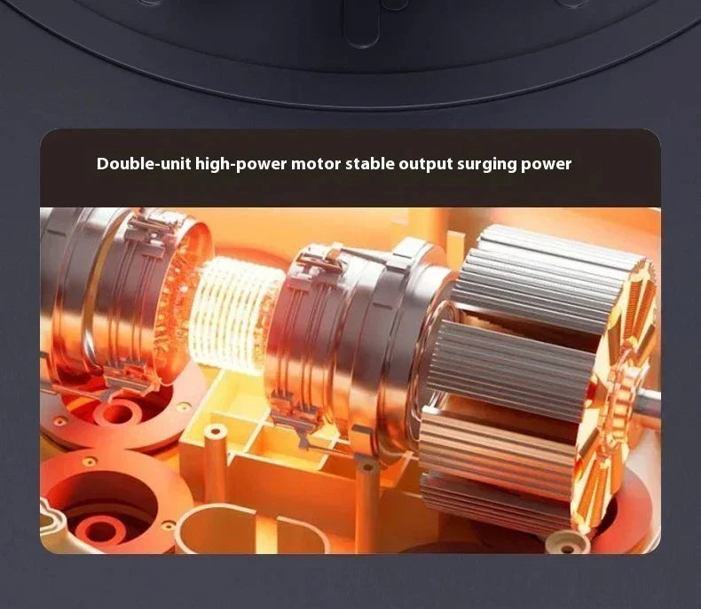 Mini Portable Fascia Gun – 4-Head High-Frequency Muscle Massage Gun