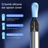 Visual Ear Cleaner with 12MP Camera – Ear Wax Removal Tool with Tweezers, Ear Pick & 6 Ear Spoons