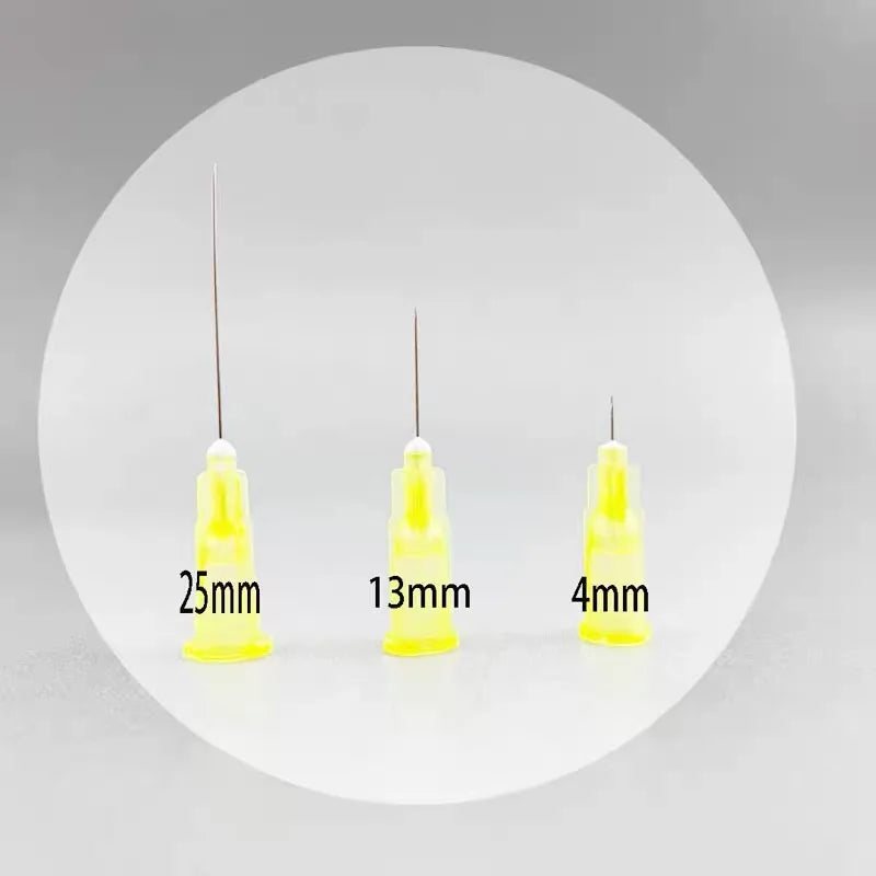 Disposable Sterile Needles – Superfine Painless Tip (30G 4mm 25mm / 32G 4mm 13mm) for Dental & Eyelid Use