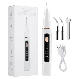 Ultrasonic Dental Scaler – Electric Teeth Cleaner & Tartar Remover for Plaque and Calculus Removal