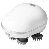 Infrared Scalp Massager with 4 Kneading Massage Heads Head Body Massager for Hair Growth Stress Relax Red Light Nourishes Hair