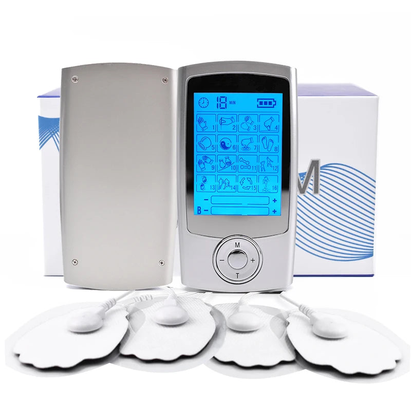 Smart Health 16-Mode Digital Pulse Massager – Electrotherapy Muscle Stimulator & Pain Relief Device