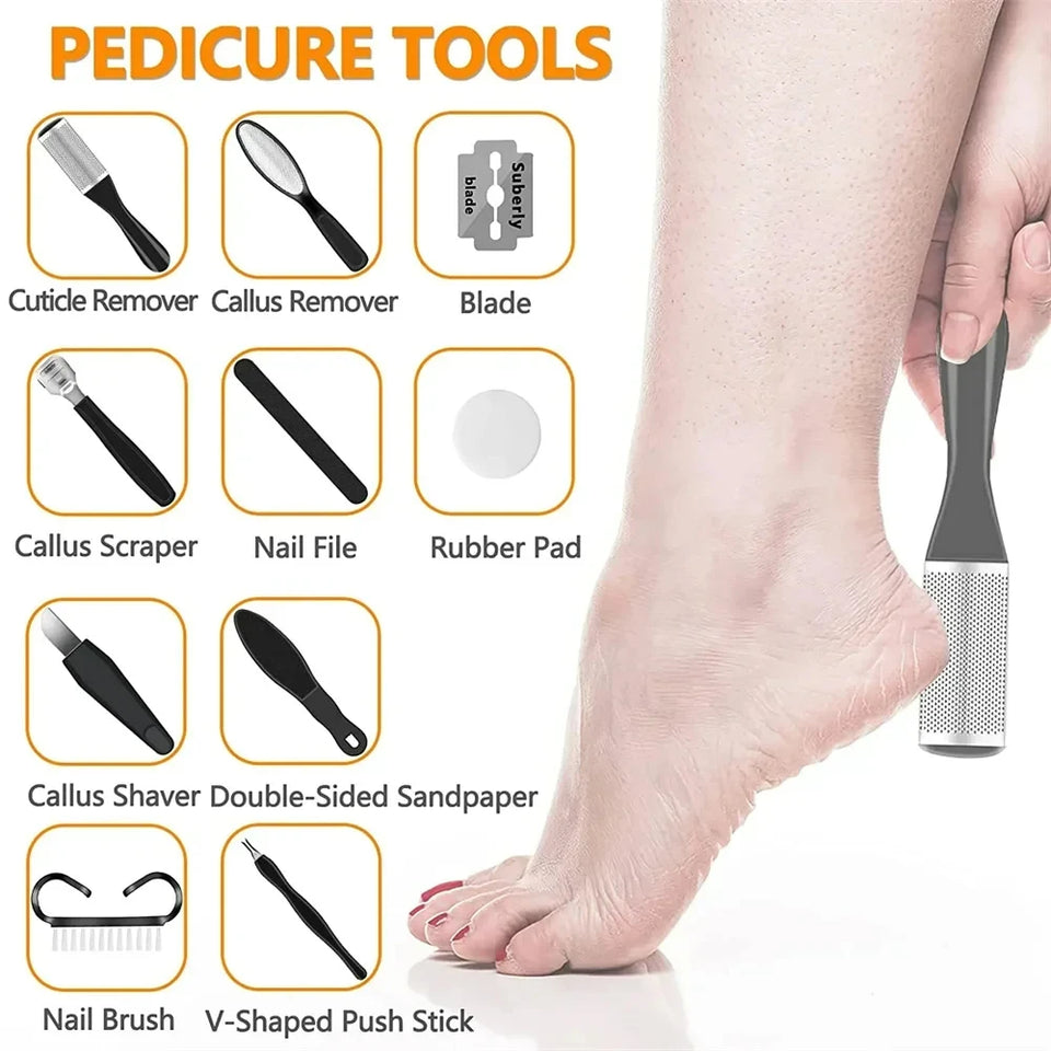 Electric Pedicure Foot File – Professional Grinding Tool for Callus & Dead Skin Removal