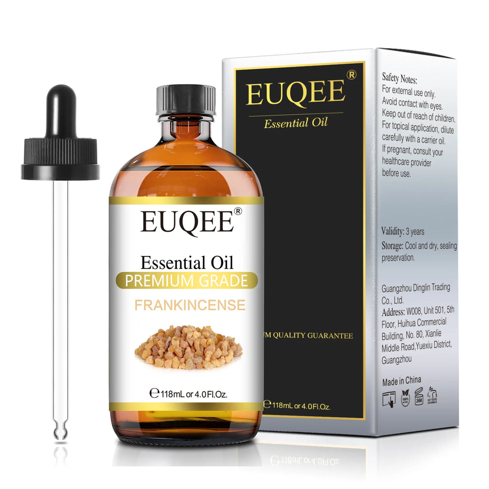 EUQEE 118ml Natural Essential Oil for Diffuser, Candles & Aromatherapy