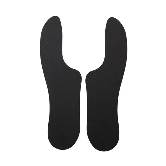 1 Pair Carbon Fiber 3K Plate Insoles – Support for Morton's Toe, Turf Toe, Hallux Rigidus, Arthritis & Limitus – Running & Hiking