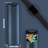 7-Day Premium Aluminum Pill Organizer – Large Capacity Weekly Pill Box for Vitamins, Supplements & Medicine